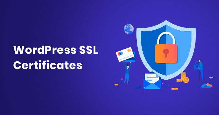 SSL certificate on a wordpress